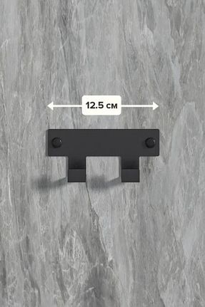 آویز حمام مشکی 3art Metal - کد 801479656