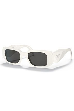 عینک آفتابی سفید زنانه 49 Prada - کد 107137702