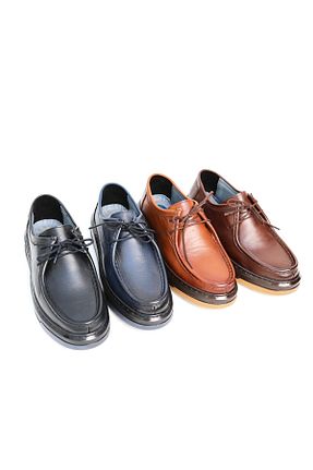 کفش کژوال مشکی مردانه چرم خالص Greyybull Shoes - کد 923253477