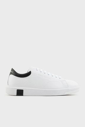 کفش اسنیکر سفید مردانه بند دار Armani Exchange - کد 924530690