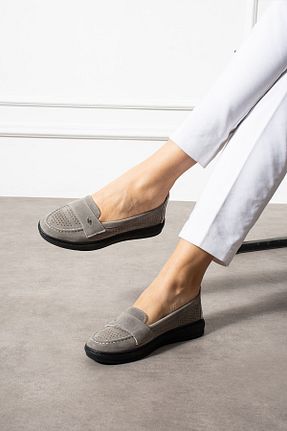 بابت طوسی زنانه چرم مصنوعی HKM shoes - کد 923099132