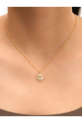 گردنبند نقره رنگی زنانه 925 عیار Siset Gümüş - کد 923742041