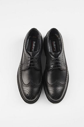 کفش کژوال مشکی مردانه پاشنه کوتاه (1 - 4 سانتی متر) ByItallanoshoes - کد 923240924