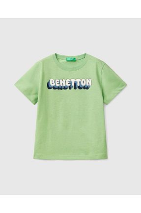 تیشرت سبز بچه گانه رگولار United Colors of Benetton - کد 904301488