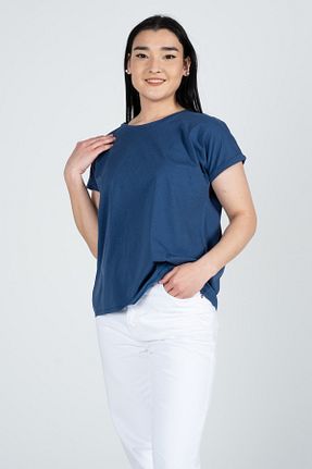 تیشرت آبی زنانه Relaxed Kyron - کد 923181029