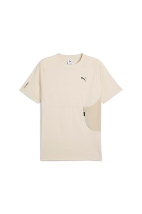 تیشرت اسپرت بژ مردانه رگولار Puma - کد 906180672