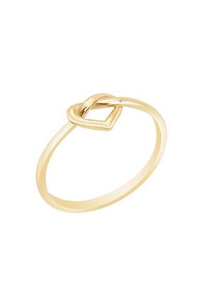 انگشتر طلا زرد زنانه 8 عیار Diamond Line-Gülaylar - کد 234485993