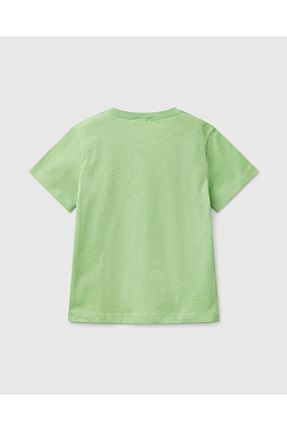 تیشرت سبز بچه گانه رگولار United Colors of Benetton - کد 904301488