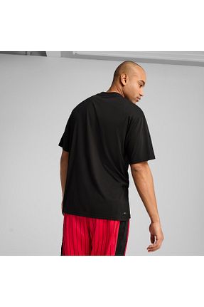 تیشرت اسپرت مشکی مردانه رگولار Puma - کد 897404546