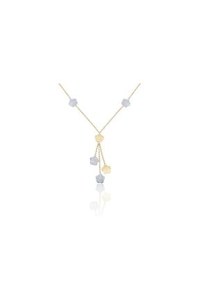 گردنبند طلا زرد زنانه 14 عیار Diamond Line-Gülaylar - کد 2945967