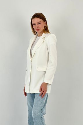 کت سفید زنانه Blazer Miss Poem - کد 923263054