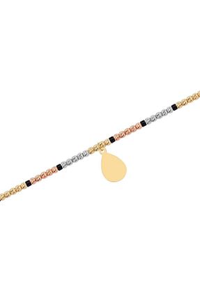 دستبند طلا رنگی زنانه 14 عیار Diamond Line-Gülaylar - کد 230828666