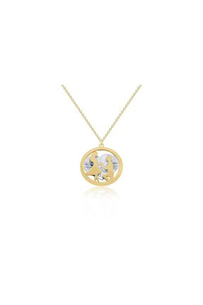 گردنبند طلا زرد زنانه 14 عیار Diamond Line-Gülaylar - کد 2945905