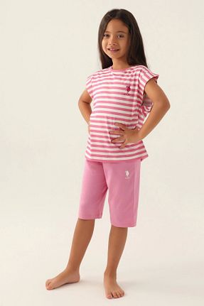 ست بالاتنه و پائین تنه سفید بچه گانه بافتنی U.S. Polo Assn. - کد 804773587