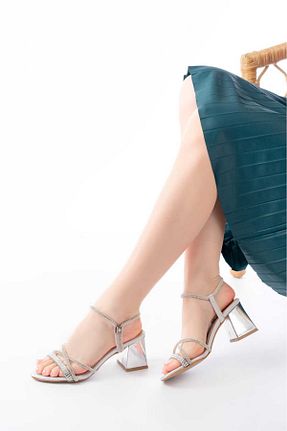 کفش مجلسی طوسی زنانه پارچه ای Armi Shoes - کد 923124633