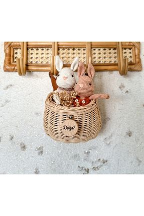 سبد خاکی خیزران HANDEYAPİMİ - کد 734567971