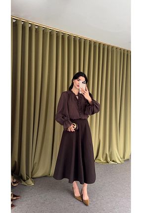 دامن رنگی زنانه مخلوط پلی استر HAZELANNA - کد 923227552