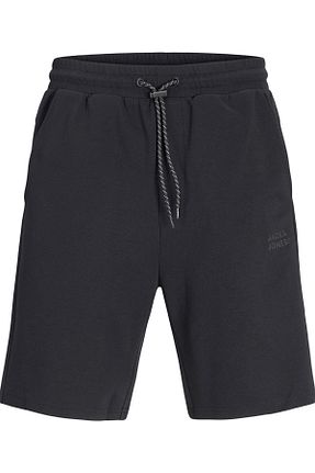 شلوارک و برمودا مشکی مردانه الاستین Jack & Jones - کد 923140626