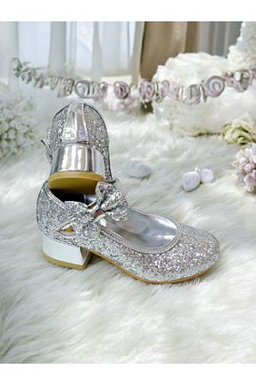 کفش پاشنه بلند کلاسیک بچه گانه پاشنه ضخیم PATİK BEBE - کد 923249571