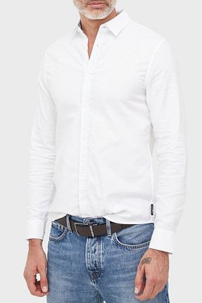 پیراهن سفید مردانه رگولار Armani Exchange - کد 924111113