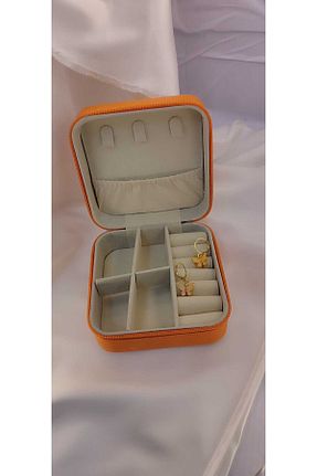 گوشواره جواهر نارنجی آهن Anziano bijuteri - کد 923174425