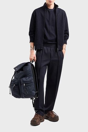 شلوار سرمه ای مردانه پنبه ای Emporio Armani - کد 924038830