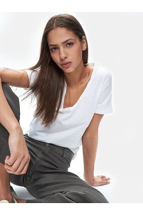 شلوار جین سبز زنانه پاچه گشاد Ltb - کد 923179944