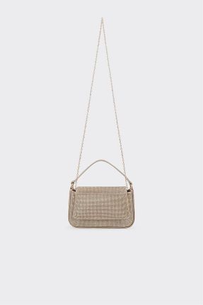 کیف دستی طلائی زنانه چرم مصنوعی Elle - کد 923184483