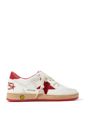 کفش اسنیکر سفید بچه گانه چرم Golden Goose Deluxe - کد 923222282