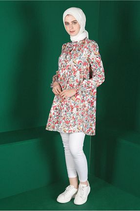 تونیک حجاب سبز زنانه پلی استر Alvina - کد 802127683