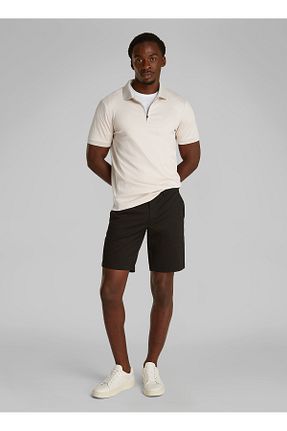 پولوشرت طوسی مردانه کوتاه Calvin Klein - کد 924006373