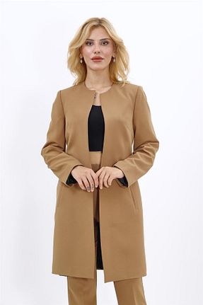 کت قهوه ای زنانه Comfort ÖNDER ÖZSOY - کد 865081152