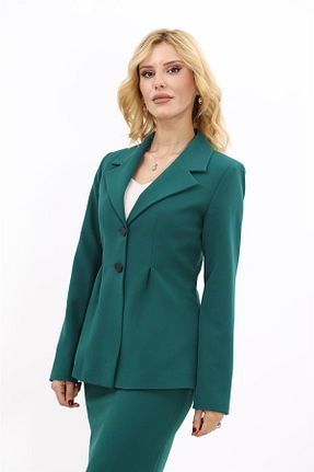 کت سبز زنانه Comfort ÖNDER ÖZSOY - کد 865989702