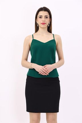 بلوز سبز زنانه رگولار ÖNDER ÖZSOY - کد 923215062