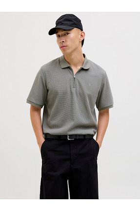 تیشرت طوسی مردانه رگولار Jack & Jones - کد 920156614