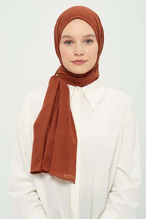 شال قهوه ای زنانه جاز Madame Polo - کد 923278179
