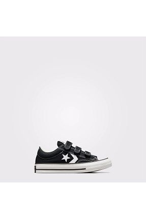 کفش اسنیکر مشکی بچه گانه پارچه ای Converse - کد 923309567