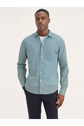 پیراهن آبی مردانه رگولار Dockers - کد 923309209