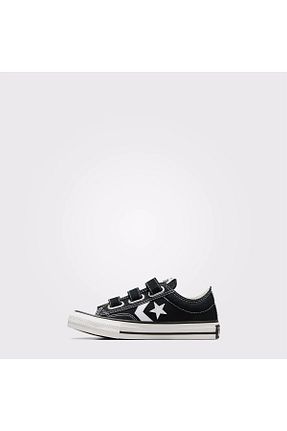 کفش اسنیکر مشکی بچه گانه پارچه ای Converse - کد 923309567