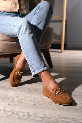 بابت قهوه ای زنانه جیر Akka Shoes - کد 923323446