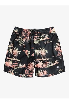 شلوارک ساحلی مشکی بچه گانه بافتنی Quiksilver - کد 676467805