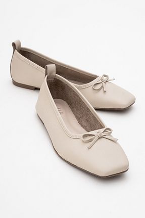 بابت نباتی زنانه چرم خالص luvishoes - کد 923314373