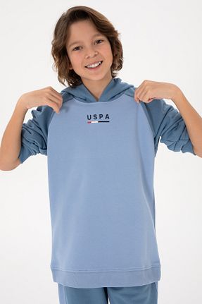 سوئیشرت رنگی بچه گانه ساده U.S. Polo Assn. - کد 847055044