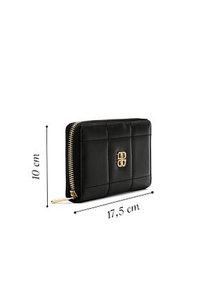 کیف پول مشکی زنانه چرم مصنوعی Derimod - کد 460310878