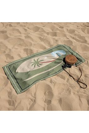 حوله ساحلی رنگی زنانه طرح دار Evdek - کد 835283883