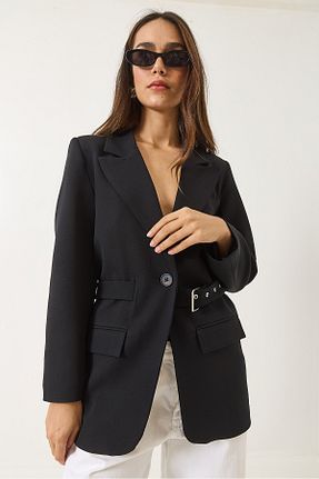 کت مشکی زنانه Straight Bianco Lucci - کد 923369762