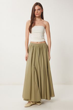 دامن سبز زنانه ویسکون Lovelyİstanbul - کد 924154690