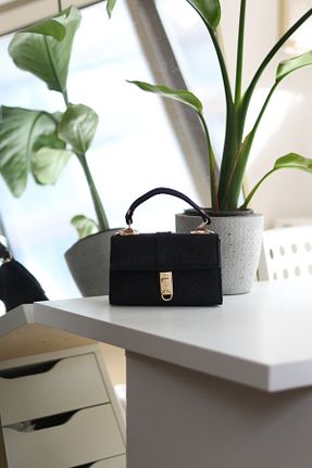 کیف دوشی مشکی زنانه چرم مصنوعی Moom Bag - کد 923424600