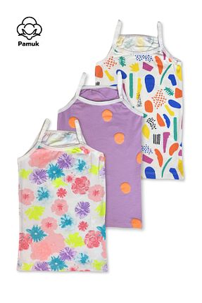 رکابی رنگی بچه گانه پنبه ای MK Mukko Kids - کد 923350926