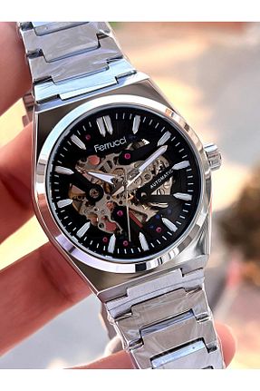 ساعت مچی طوسی مردانه 41-45 میلی متر Ferrucci - کد 923384814